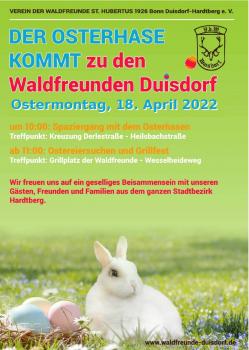 Die Waldfreunde St. Hubertus und der Osterhase